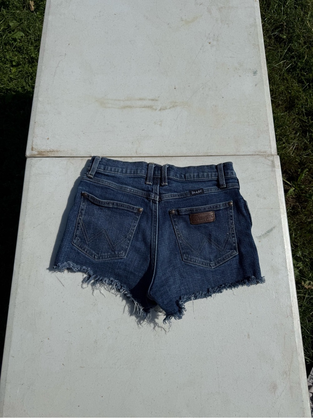 wrangler jean shorts